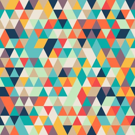 Seamless Abstract Colorful background with triangle pattern
