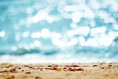 Blurred sea background