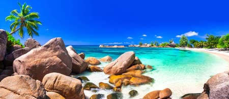 amazing tropical beach scenery - Seychelles islands