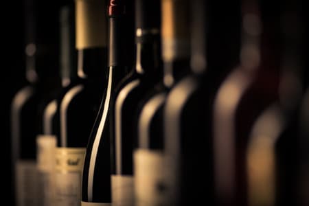 bottles of wine