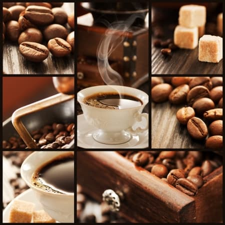 Coffee collage